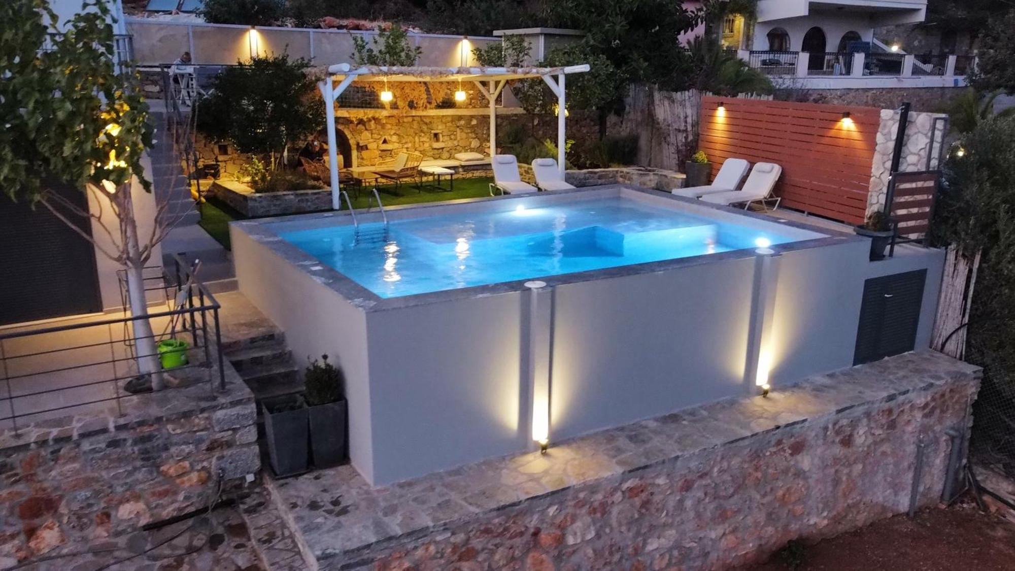 Vathi Spiros Villas Agios Nikolaos Exteriör bild