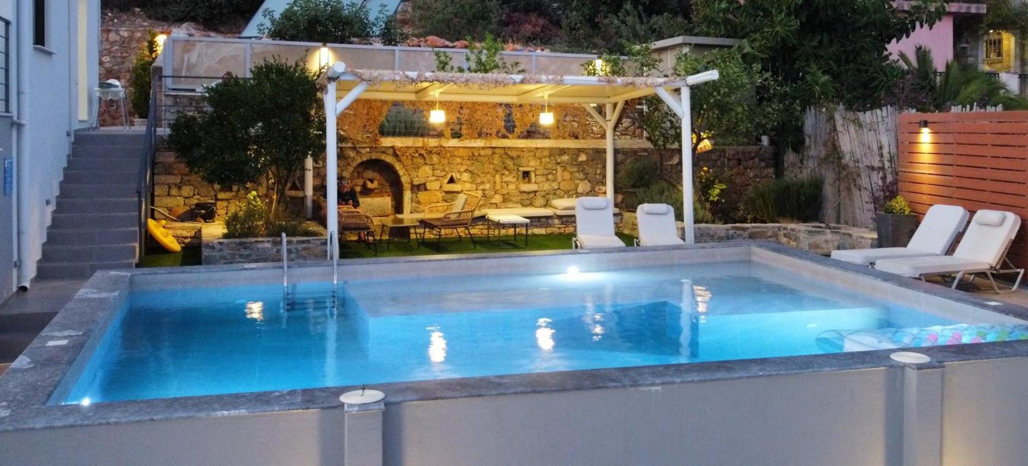 Vathi Spiros Villas Agios Nikolaos Exteriör bild