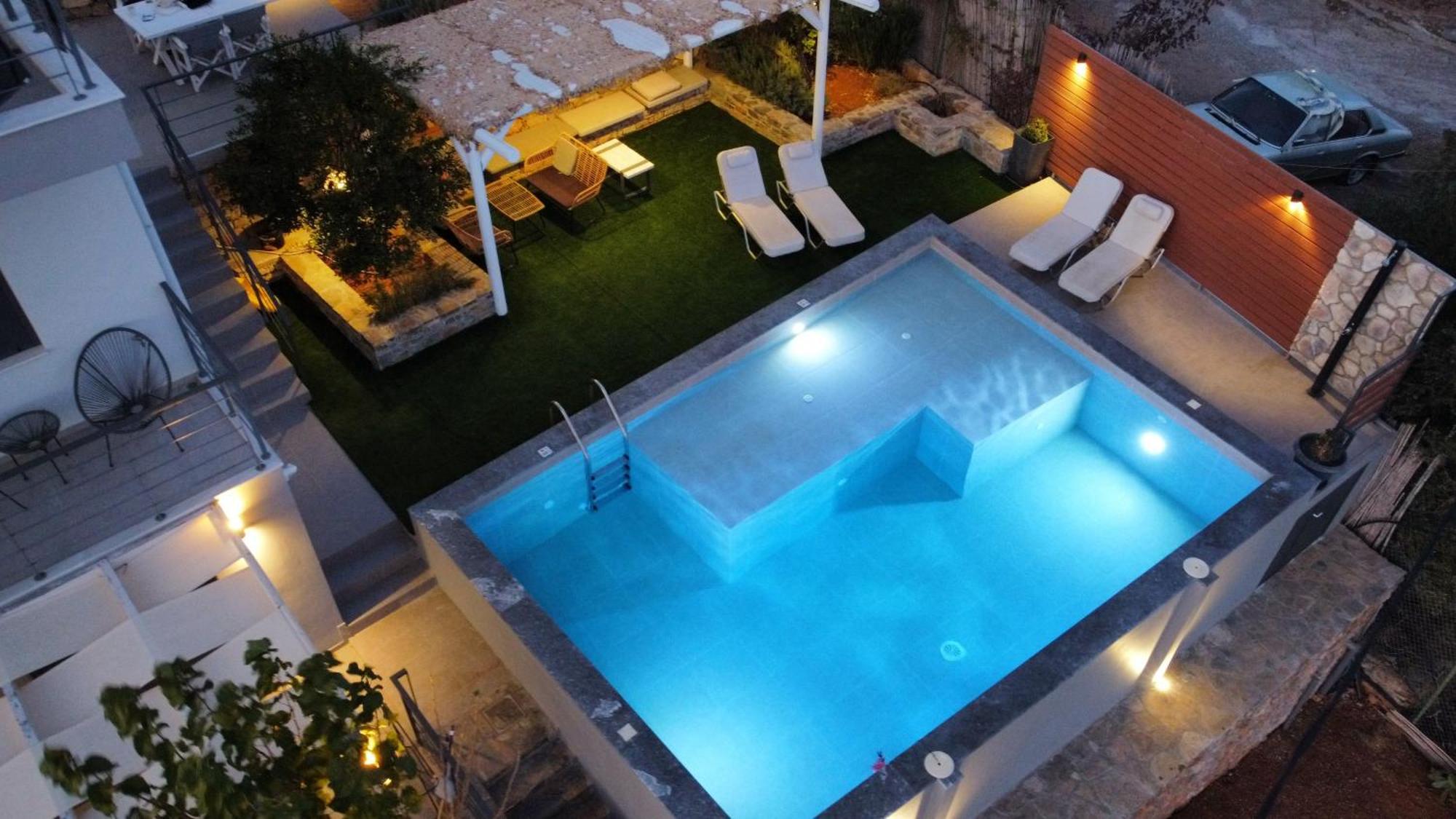 Vathi Spiros Villas Agios Nikolaos Exteriör bild